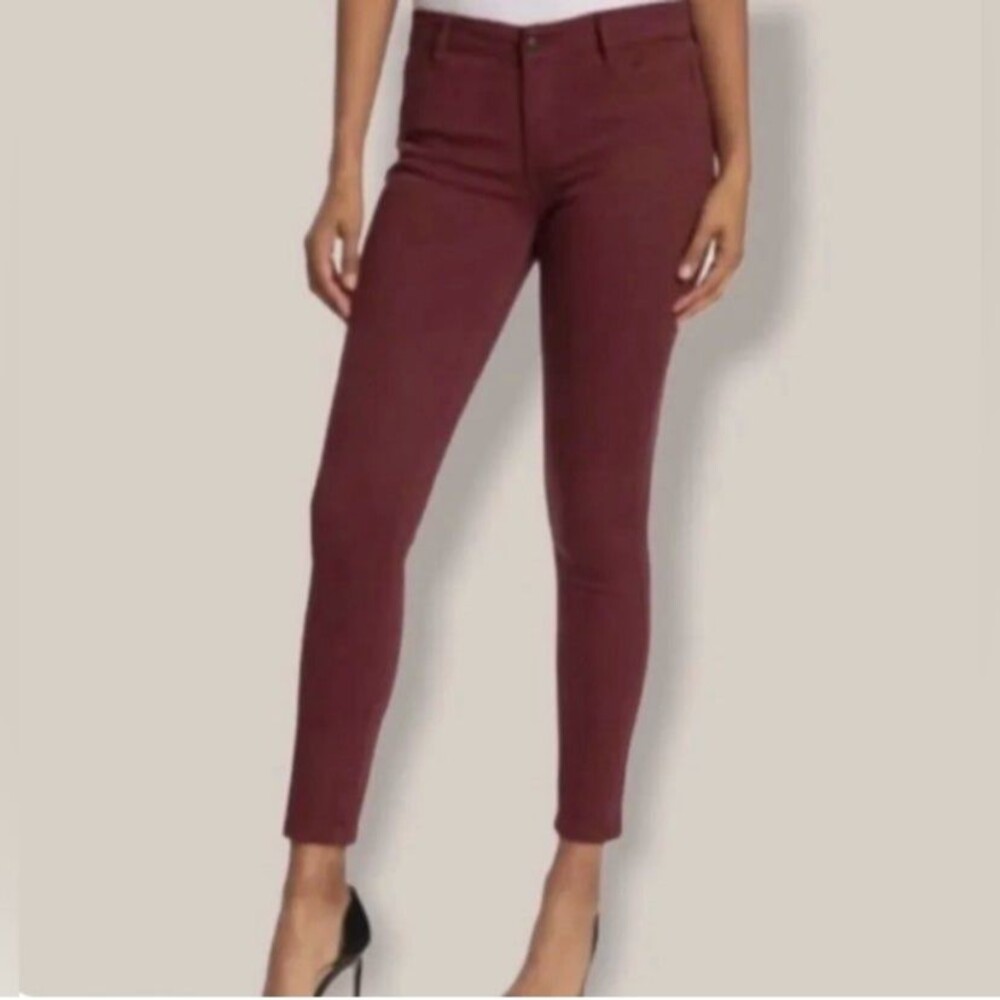 Sam Edelman Denim The Kitten Skinny Jeans Deep Plum
